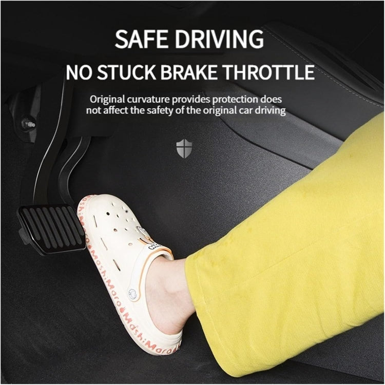 For Tesla Model Y 2pcs / Set Car Center Console Side Anti-Kick Pad - Car Interior Mouldings by PMC TechLife | Online Shopping South Africa | PMC TechLife | Buy Now Pay Later Mobicred