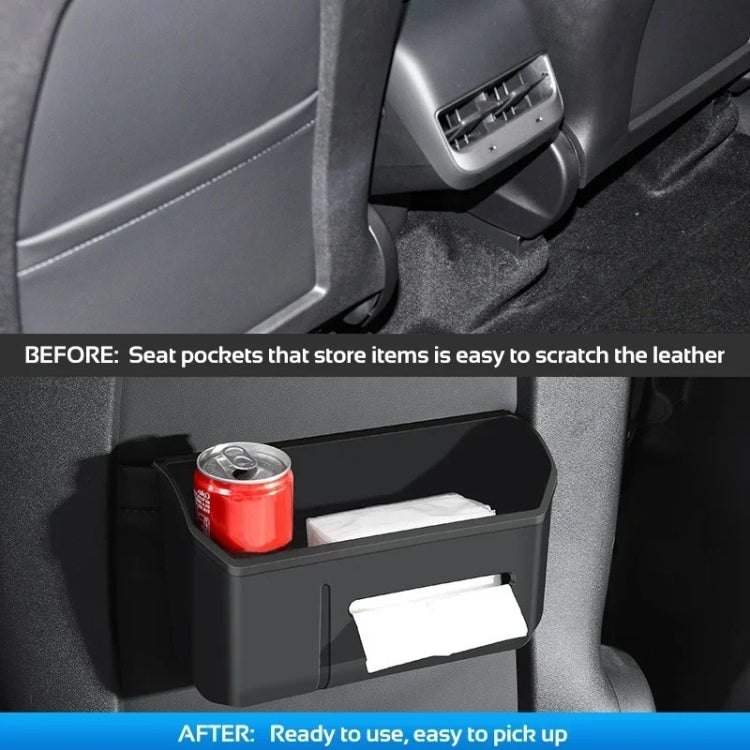 For Tesla Model Y / 3 Car Front Seat Back Storage Box - Stowing Tidying by PMC TechLife | Online Shopping South Africa | PMC TechLife | Buy Now Pay Later Mobicred