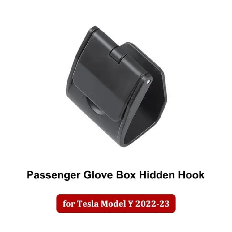 For Tesla Model Y 2022-2023 Car Co-pilot Glove Box Hidden Hook - Auto Fastener & Clips by PMC TechLife | Online Shopping South Africa | PMC TechLife | Buy Now Pay Later Mobicred