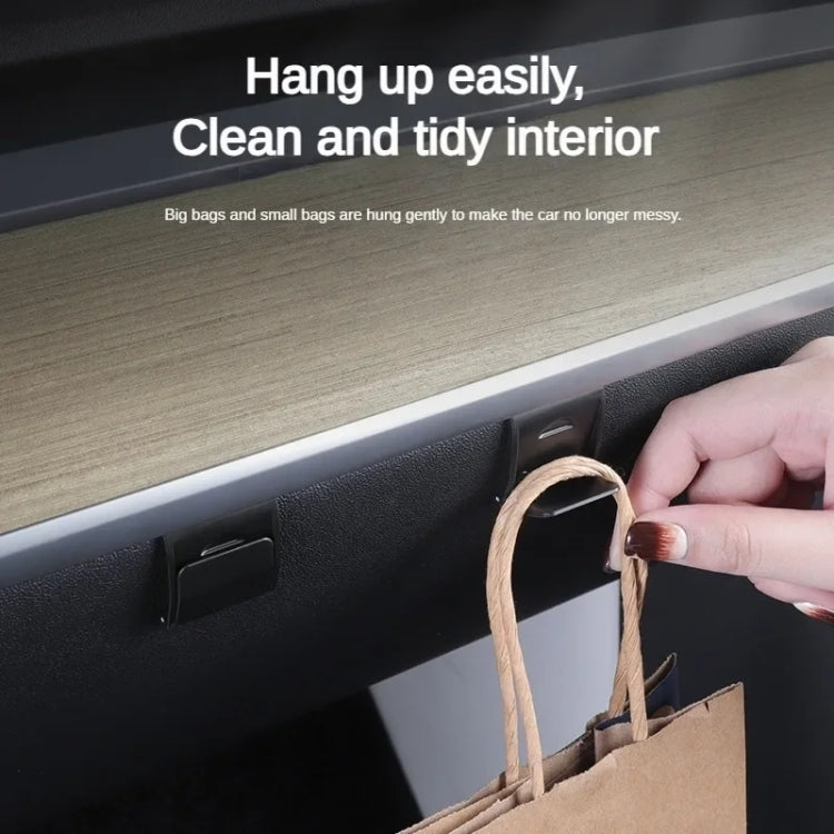 For Tesla Model Y 2022-2023 Car Co-pilot Glove Box Hidden Hook - Auto Fastener & Clips by PMC TechLife | Online Shopping South Africa | PMC TechLife | Buy Now Pay Later Mobicred