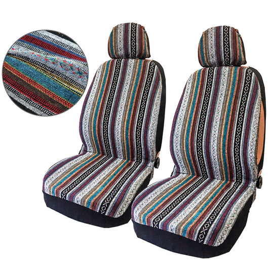 TIROL T25941 General Car Ethnic Style Double Front Seat Protective Cover - free shipping - PMC Jewellery - Order now!