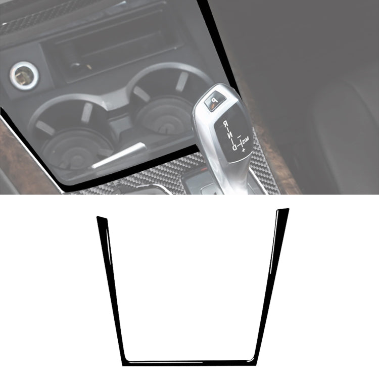 Car Right Drive Water Cup Holder Decorative Sticker for BMW E70 X5 / E71 X6 2009-2013(Black) - Car Interior Mouldings by PMC Jewellery | Online Shopping South Africa | PMC Jewellery | Buy Now Pay Later Mobicred