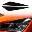 Pair Car Lamp Eyebrow Soft Decorative Sticker for BMW X1 E842 2009-2014 (Black) - Lamp Decoration by PMC TechLife | Online Shopping South Africa | PMC TechLife | Buy Now Pay Later Mobicred