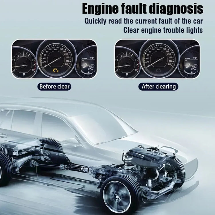 V314 Car OBD Diagnostic Instrument Fault Clear Code Reader - free shipping - PMC TechLife - Order now!