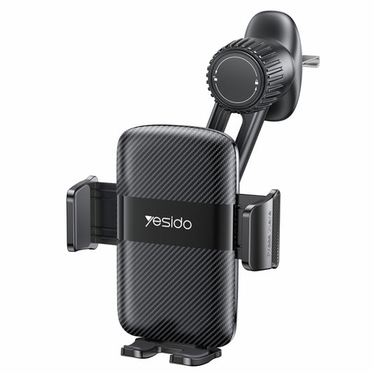 Yesido C242 Adjustable Car Air Vent Mechanical Phone Clip Holder - Universal Car Holders by Yesido | Online Shopping South Africa | PMC Jewellery | Buy Now Pay Later Mobicred