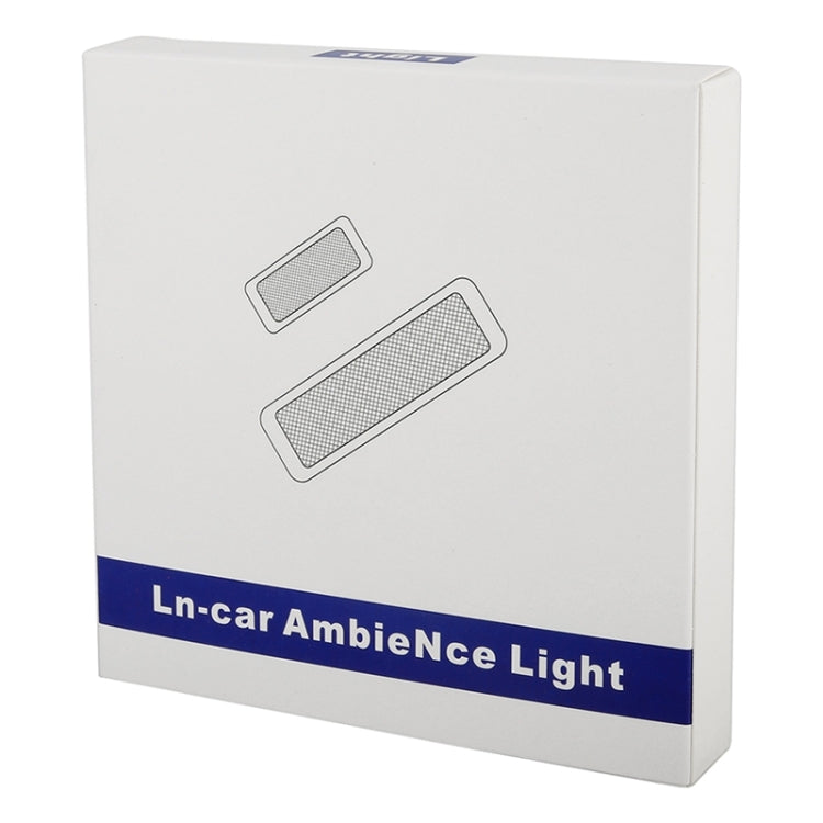 Car 4 in 1 LED Ambient Light Door Decorative Light (Yellow Light) - Door Lights by PMC TechLife | Online Shopping South Africa | PMC TechLife | Buy Now Pay Later Mobicred
