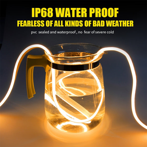 1.8m Car Daytime Running Super Bright Decorative LED Atmosphere Light (Pink Light)