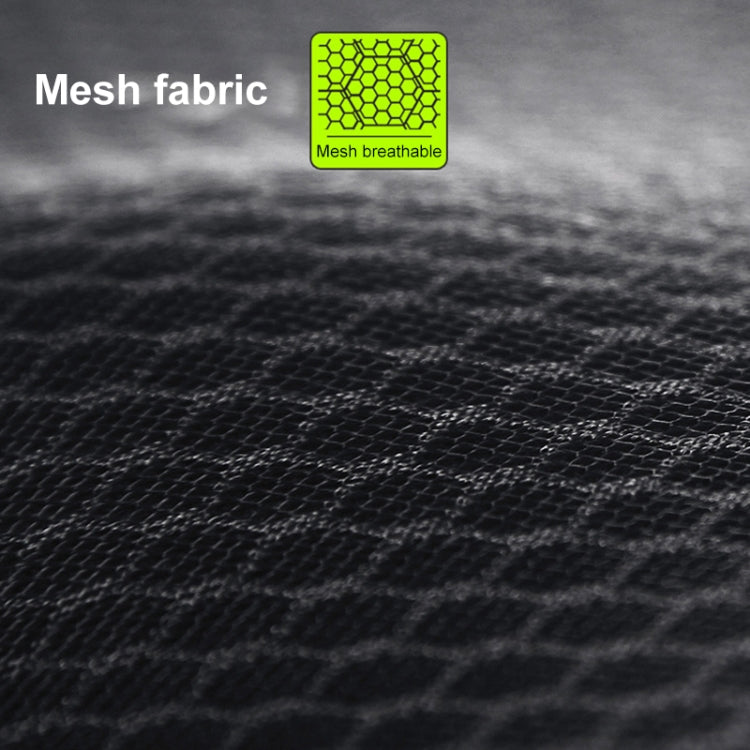 Car Memory Foam Breathable Lumbar Cushion (Red) - Seat Accessories by PMC TechLife | Online Shopping South Africa | PMC TechLife | Buy Now Pay Later Mobicred