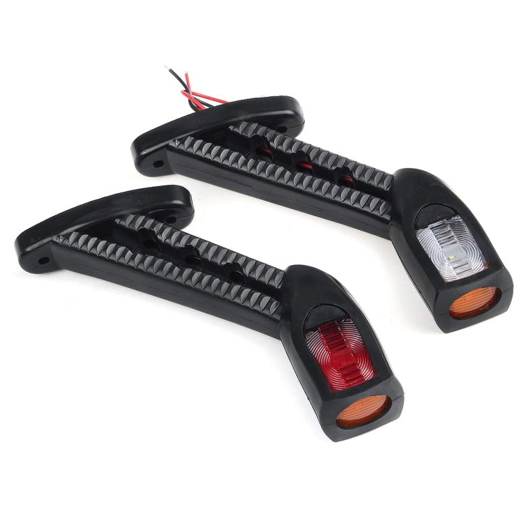 2pcs 12-24V Car / Truck LED Side Marker Indicator Lights Bulb Lamp - Clearance Lights by PMC TechLife | Online Shopping South Africa | PMC TechLife | Buy Now Pay Later Mobicred