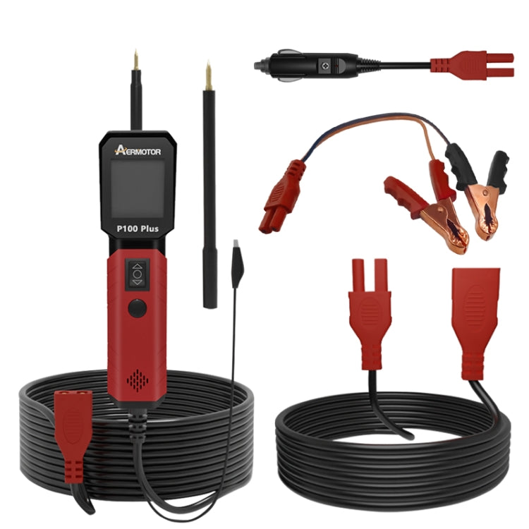 AERMOTOR P100 Plus 12V 24V Car Circuit Tester - Electronic Test by PMC TechLife | Online Shopping South Africa | PMC TechLife | Buy Now Pay Later Mobicred