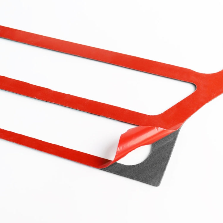 For Ford Mustang 2015-2020 Car CD Panel Decorative Sticker, Left and Right Drive Universal (Black) - Car Interior Mouldings by PMC TechLife | Online Shopping South Africa | PMC TechLife | Buy Now Pay Later Mobicred