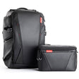 PGYTECH P-CB-020 2 in 1 Waterproof  Shockproof Outdoor Dual Shoulders Backpack + Single Shoulder Bag (Black) - free shipping - PMC TechLife - Order now!