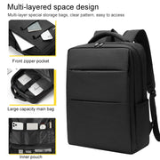 cxs-605 Multifunctional Oxford Cloth Laptop Bag Backpack(Black)