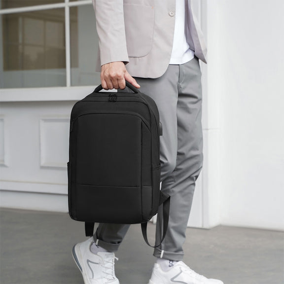 cxs-611 Multifunctional Oxford Laptop Bag Backpack(Black)