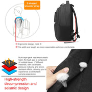 cxs-615 Multifunctional Oxford Laptop Bag Backpack (Black)
