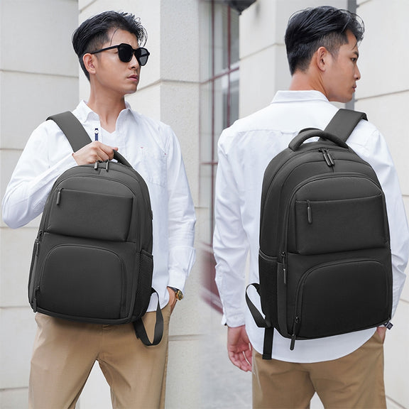 cxs-615 Multifunctional Oxford Laptop Bag Backpack (Black)