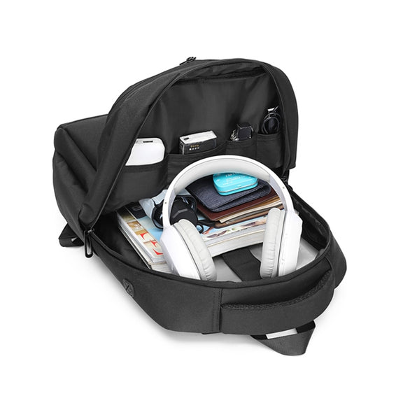cxs-619 Multifunctional Oxford Laptop Bag Backpack (Light Grey)