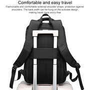 cxs-619 Multifunctional Oxford Laptop Bag Backpack (Light Grey)