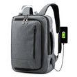 cxs-620 Multifunctional Oxford Laptop Bag Backpack (Grey) - Backpack by PMC TechLife | Online Shopping South Africa | PMC TechLife | Buy Now Pay Later Mobicred