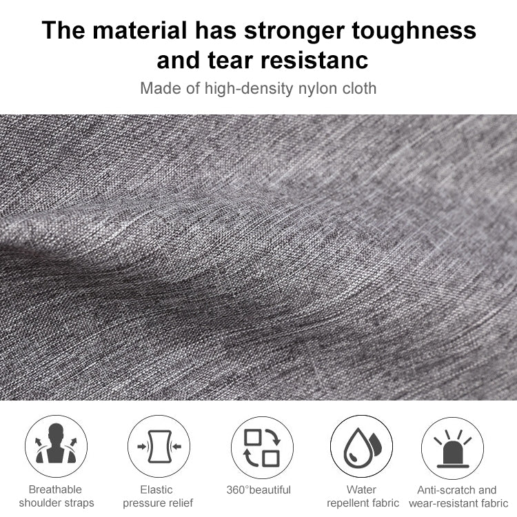 cxs-620 Multifunctional Oxford Laptop Bag Backpack (Light Grey) - Backpack by PMC Jewellery | Online Shopping South Africa | PMC Jewellery | Buy Now Pay Later Mobicred