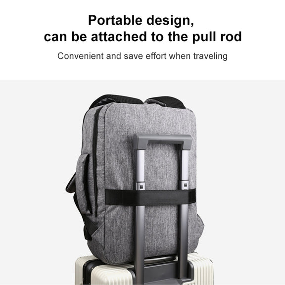 cxs-620 Multifunctional Oxford Laptop Bag Backpack (Grey)