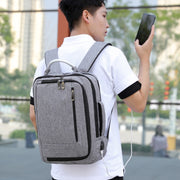 cxs-620 Multifunctional Oxford Laptop Bag Backpack (Grey)