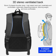 cxs-622 Multifunctional Oxford Laptop Bag Backpack (Black)