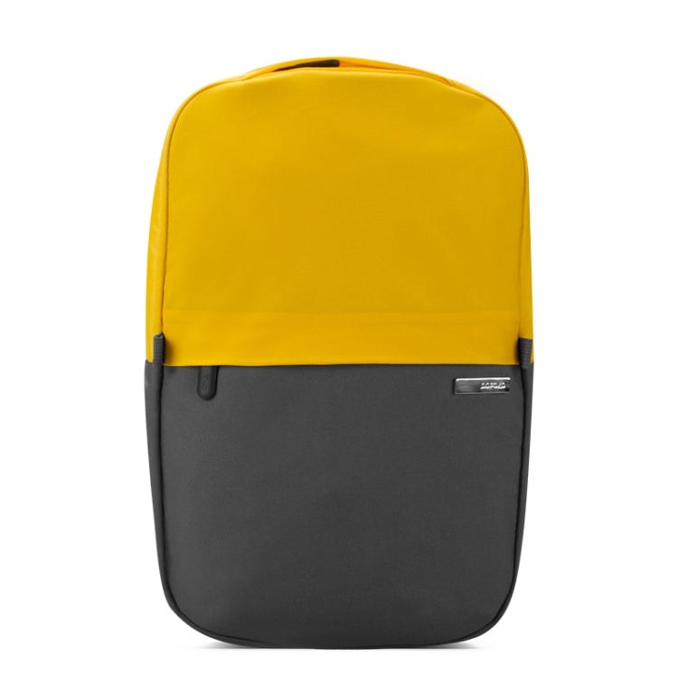 POFOKO XY Series 13.3 inch Fashion Color Matching Multi-functional Backpack Computer Bag, Size: S (Yellow) - free shipping - PMC TechLife - Order now!