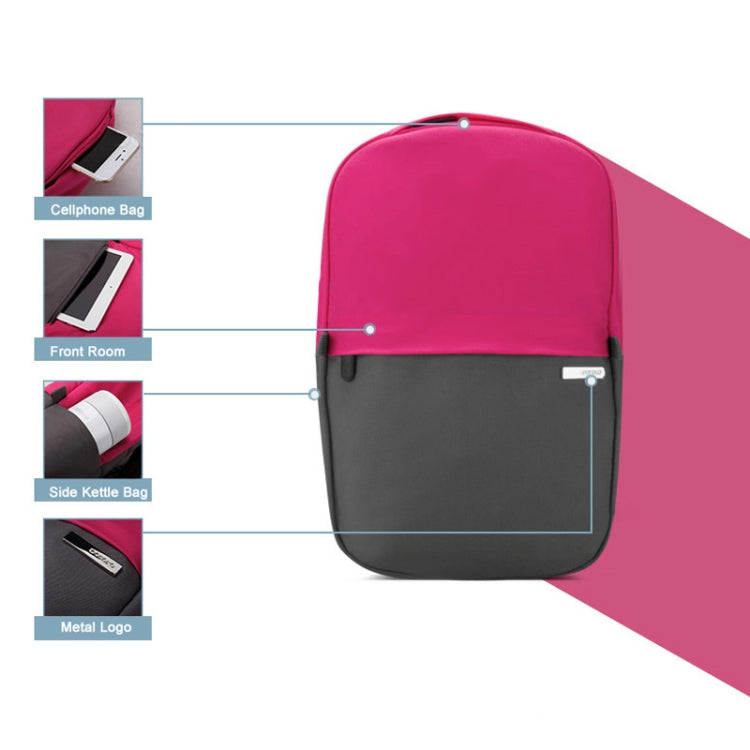 POFOKO XY Series 13.3 inch Fashion Color Matching Multi-functional Backpack Computer Bag, Size: S (Yellow) - free shipping - PMC TechLife - Order now!