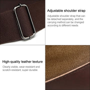 AUGUR 2012 Portable Casual Canvas Travel Handbag Baggage Shoulder Crossby Bag(Grey)