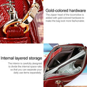 2025 Multifunctional Litchi Texture Women Large Capacity Hand Wallet Shell bag with Card Slots(Pale Pinkish Grey)