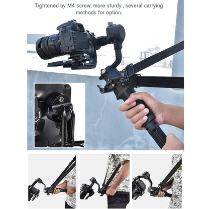STARTRC Thickening Stress Relieving Neck Strap Lanyard Hang Rope Buckle for DJI RONIN RS-2 /  RONIN RS-C2(Black) - free shipping - PMC Jewellery - Order now!