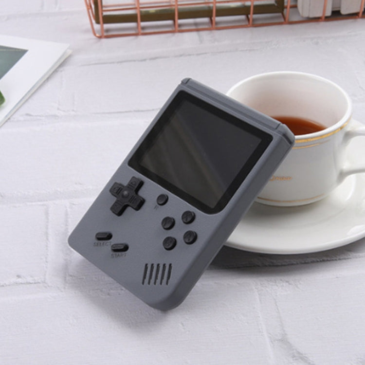 MK500 Macaron Mini Retro Classic Handheld Game Console for Kids Built-in 500 Games, Support AV Output(Grey) - free shipping - PMC TechLife - Order now!