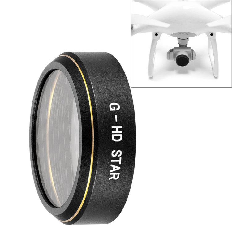 HD Drone Star Effect 6-Point Lens Filter for DJI Phantom 4 Pro -  by PMC TechLife | Online Shopping South Africa | PMC TechLife | Buy Now Pay Later Mobicred