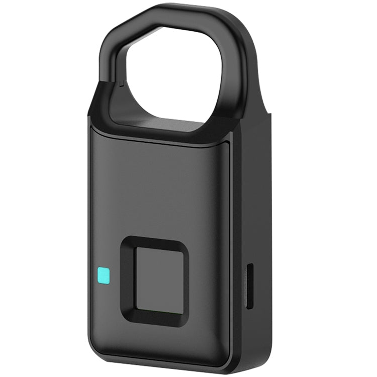 Anytek P4 3.7V Micro USB Charging Semiconductor Fingerprint Sensing Small Padlock - free shipping - PMC Jewellery - Order now!