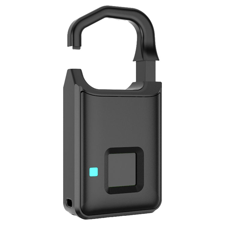 Anytek P4 3.7V Micro USB Charging Semiconductor Fingerprint Sensing Small Padlock - free shipping - PMC Jewellery - Order now!