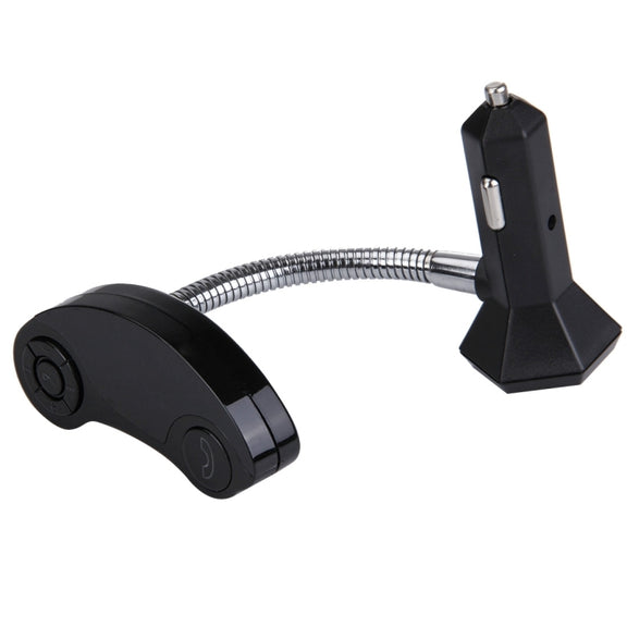 GT86 Dual USB Charger Car Bluetooth FM Transmitter Kit, Support LCD Display / TF Card Music Play / Hands-free(Black)
