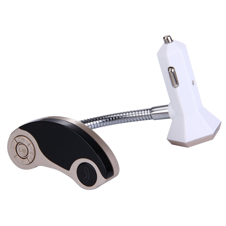 GT86 Dual USB Charger Car Bluetooth FM Transmitter Kit, Support LCD Display / TF Card Music Play / Hands-free(Gold) - free shipping - PMC TechLife - Order now!