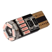 2 PCS DC 12V 2W 240LM 5500K T10-4014-15SMD Car Width Lamp Clearance Light Parking Lights���Pink Light���