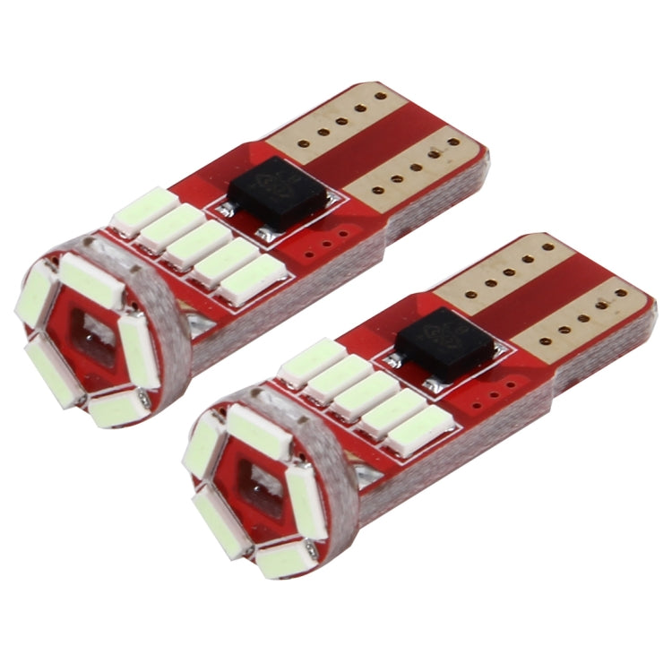 2 PCS DC 12V 2W 240LM 5500K T10-4014-15SMD Car Width Lamp Clearance Light Parking Lights - Clearance Lights by PMC TechLife | Online Shopping South Africa | PMC TechLife | Buy Now Pay Later Mobicred