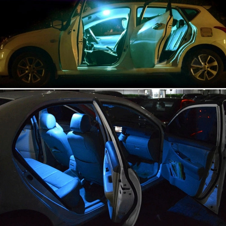 2 PCS Colorful 41MM T10 + Bicuspid Port Remote Control Car Dome Lamp LED Reading Light with 24 LED Lights - Dome Lights by PMC TechLife | Online Shopping South Africa | PMC TechLife | Buy Now Pay Later Mobicred