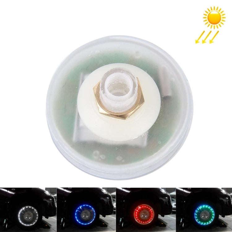 Solar Car Tyre Tire Inflating Valve Decorative Lighting Hot Wheels Strobe Flashing LED Light Lamp - Decorative Lights by PMC TechLife | Online Shopping South Africa | PMC TechLife | Buy Now Pay Later Mobicred
