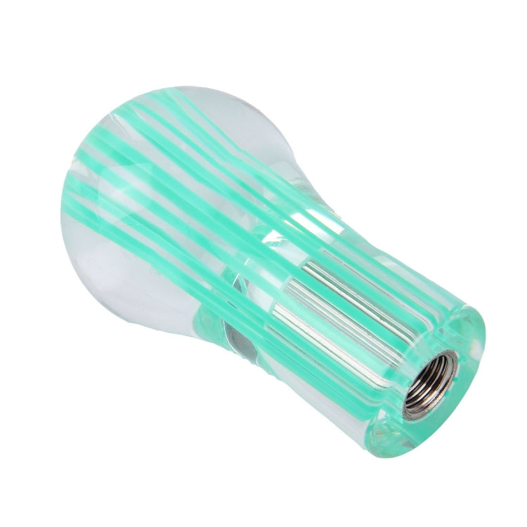 Crystal Double Light Car Breathing Racing Dash LED Magic Lamp Gear Head Shift Knob with Base, Size: 8.2 * 4.5 * 3.0 cm(Green Light + Blue Light) - Shift Knob by PMC TechLife | Online Shopping South Africa | PMC TechLife | Buy Now Pay Later Mobicred