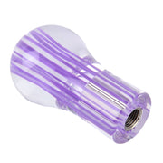 Crystal Double Light Car Breathing Racing Dash LED Magic Lamp Gear Head Shift Knob with Base, Size: 8.2 * 4.5 * 3.0 cm(Green Light + Blue Light)