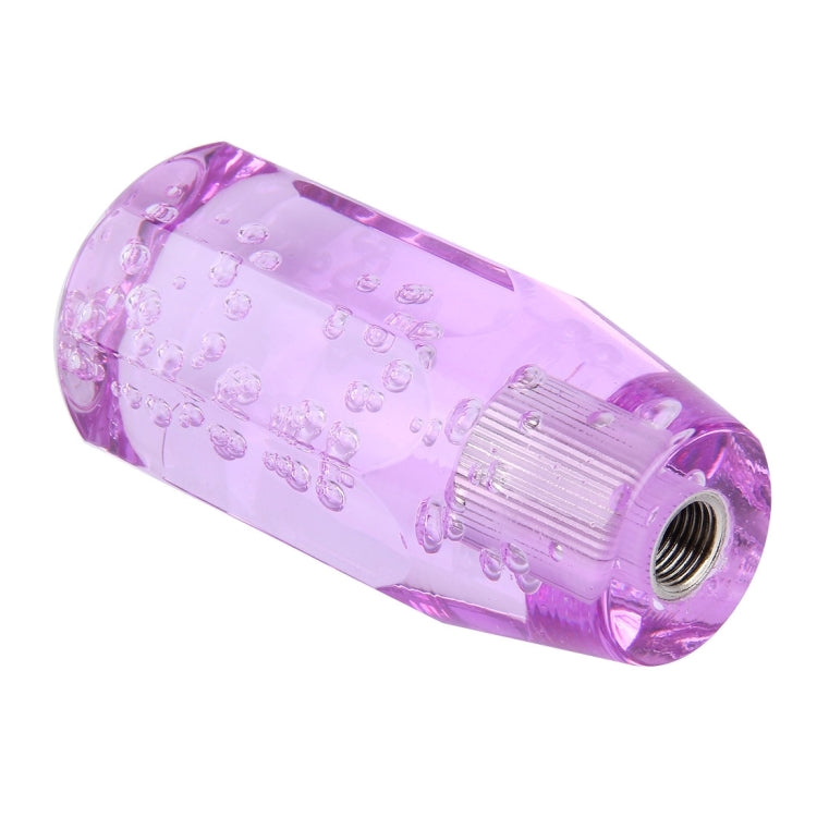 Crystal Car Breathing Racing Dash LED Magic Lamp Gear Head Shift Knob with Base, Size: 10.0 * 4.5 * 3.2 cm(Purple) - Shift Knob by PMC TechLife | Online Shopping South Africa | PMC TechLife | Buy Now Pay Later Mobicred