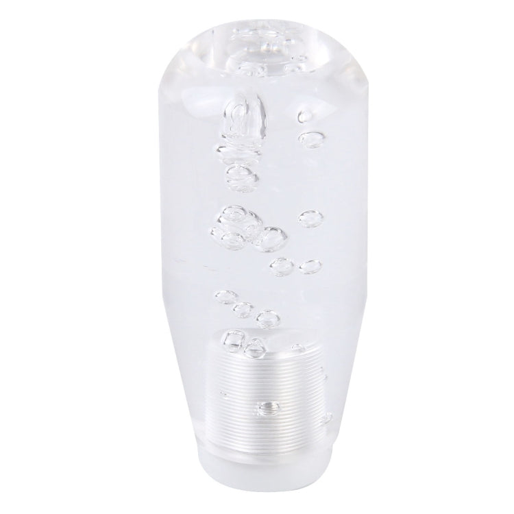 Crystal Car Breathing Racing Dash LED Magic Lamp Gear Head Shift Knob with Base, Size: 10.0 * 4.5 * 3.2 cm(Transparent) - Shift Knob by PMC TechLife | Online Shopping South Africa | PMC TechLife | Buy Now Pay Later Mobicred