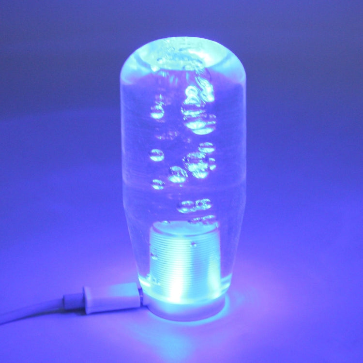 Crystal Car Breathing Racing Dash LED Magic Lamp Gear Head Shift Knob with Base, Size: 10.0 * 4.5 * 3.2 cm(Transparent) - Shift Knob by PMC TechLife | Online Shopping South Africa | PMC TechLife | Buy Now Pay Later Mobicred