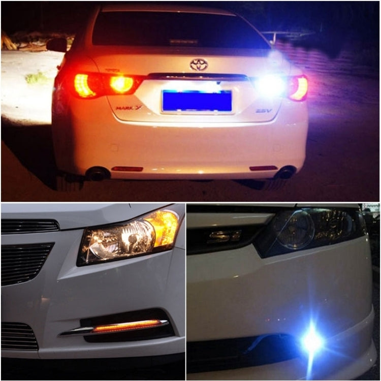 2 PCS 2.5 inch DC12-24V 10W 900LM 6500K Car Angel Eyes Fog Lamp Foglight, Cable Length: 20cm(White Light + White Light) - Fog / Driving Lights by PMC TechLife | Online Shopping South Africa | PMC TechLife | Buy Now Pay Later Mobicred