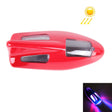 Solar Colorful Light Anti Collision Shark Fin Car Taillight LED Flash Warning Light Caution Light(Red) - Warning Lights by PMC TechLife | Online Shopping South Africa | PMC TechLife | Buy Now Pay Later Mobicred