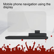 Universal Car GPS HUD Head Up Display Holder / Mobile Phone Navigation Bracket, For iPhone, Galaxy, Huawei, Xiaomi, Lenovo, Sony, LG, HTC and Other Smartphones(Black)